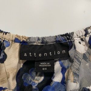 Lot consists of a S Attention dress, 6 Charlotte Russe heels  & an Armani clutch